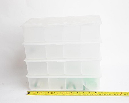 Perspex Trays White Opaque Medium (priced individually)